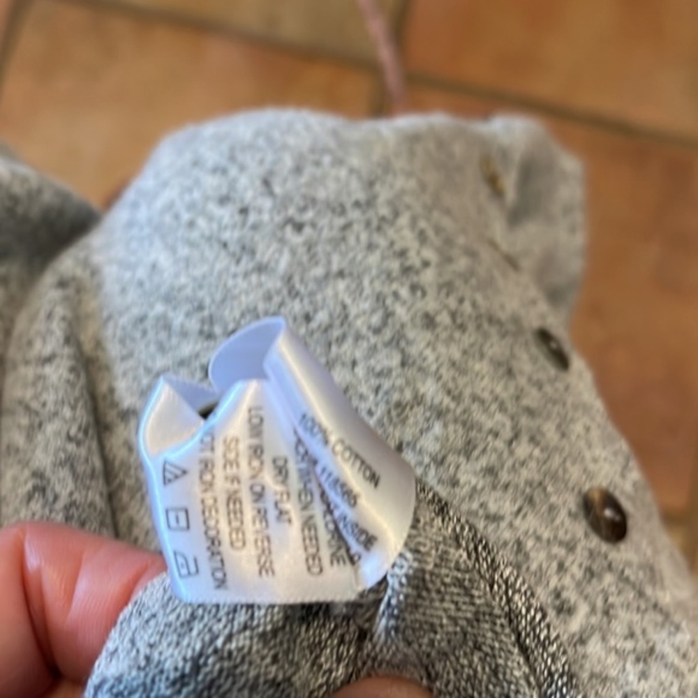 Coin 1804 fleece button trim tunic - Picture 5 of 5